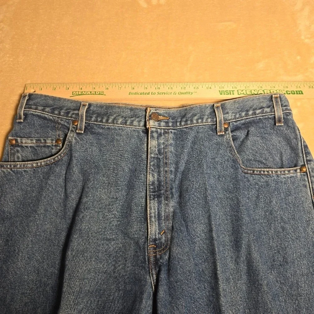 Levis 545 Loose Fit Jeans Mens 42x34 Blue Denim Straight Leg Vntg Y2K  952‎
